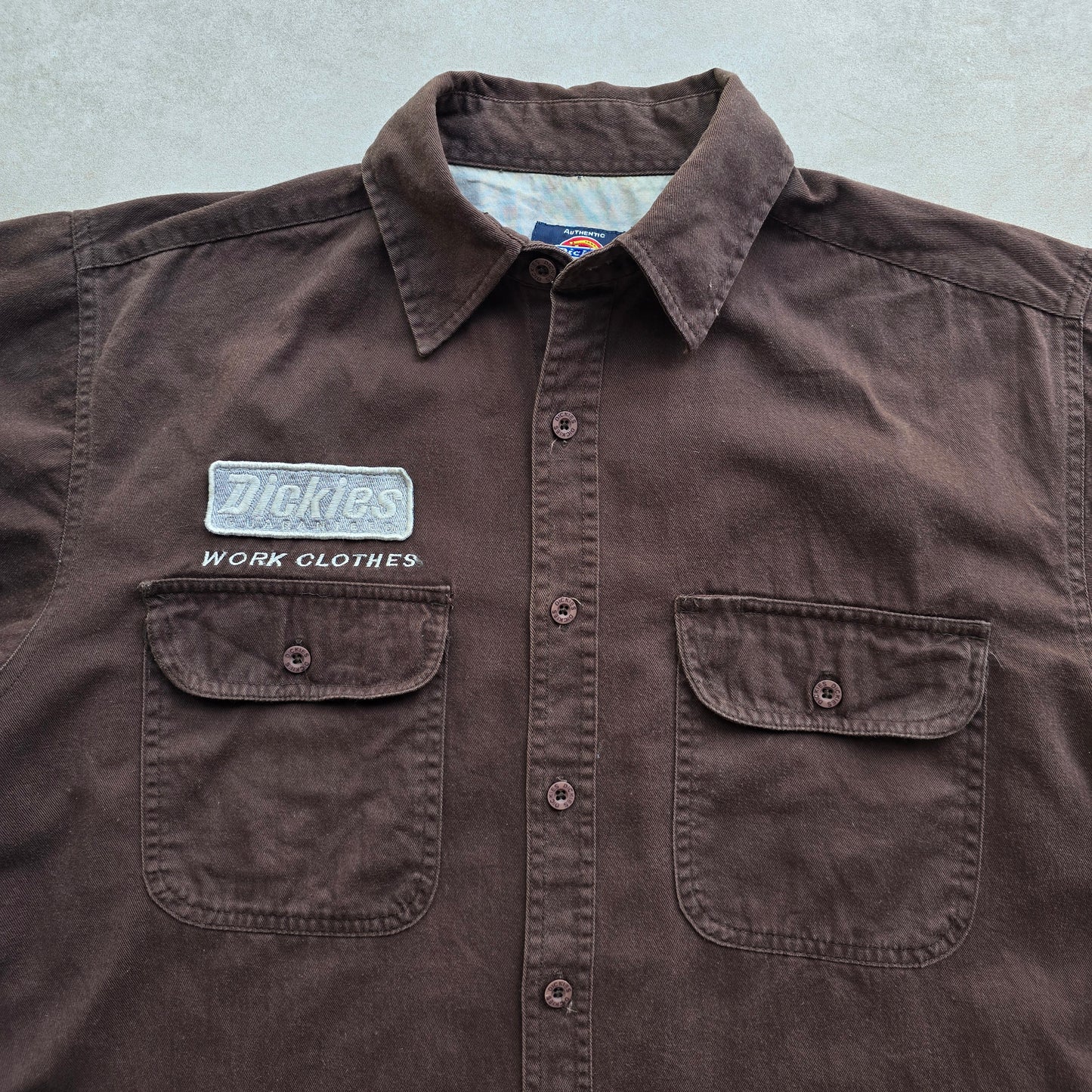 Y2K Dickies Short Sleeve Shirt - M