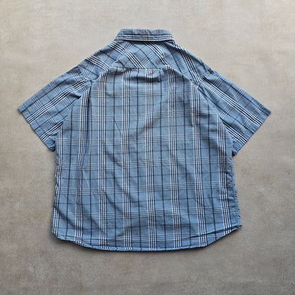 Y2K Dickies Short Sleeve Check Shirt - L