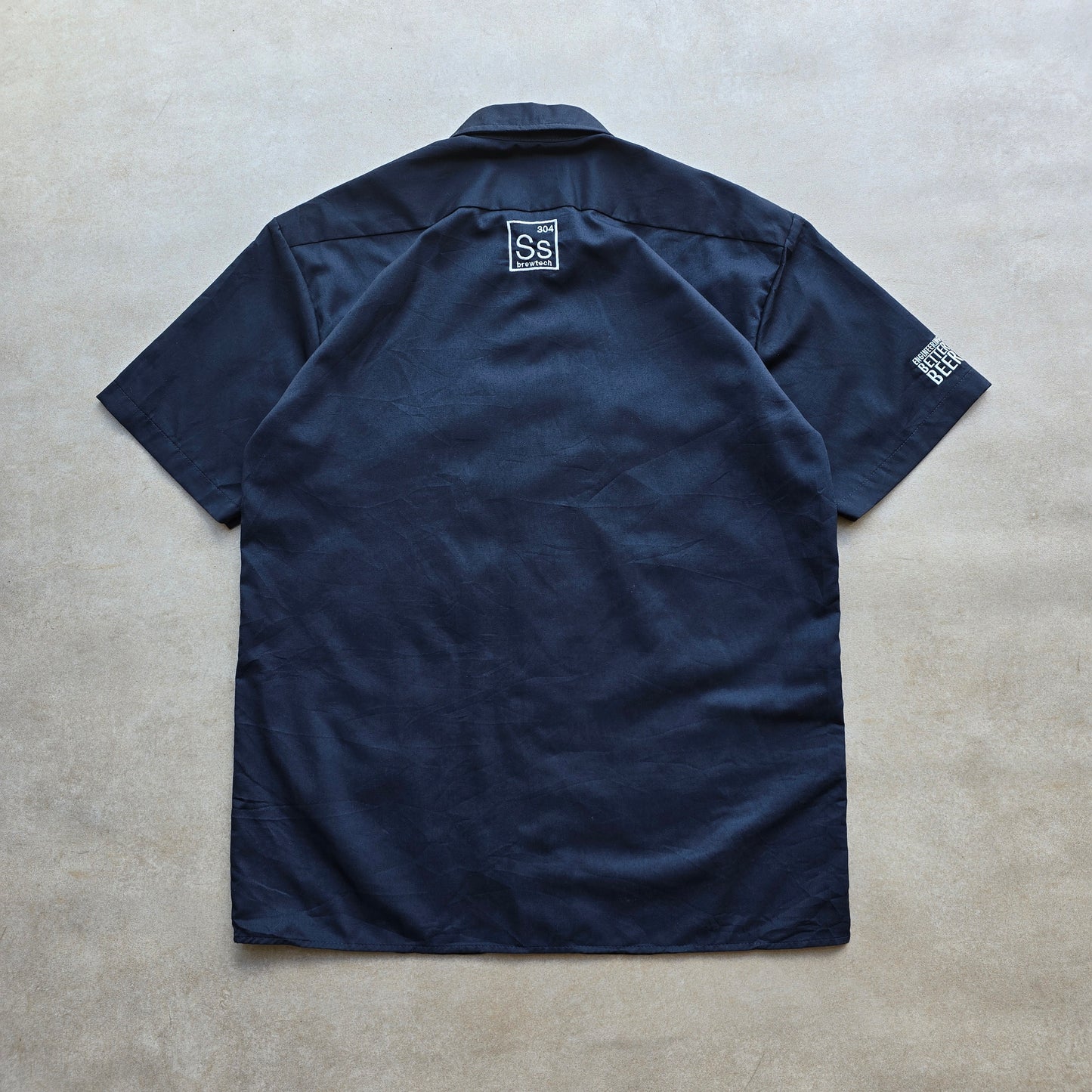 Y2K Dickies Short Sleeve Brewtech Work Shirt - M