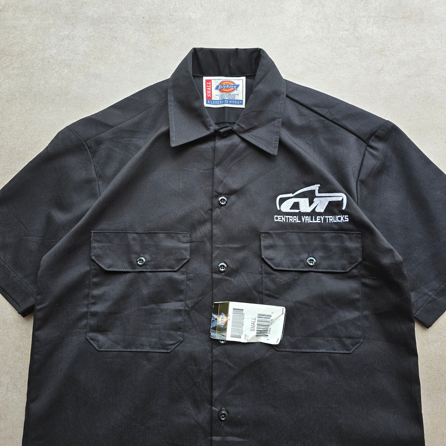 Y2K Dickies Short Sleeve Work Shirt - S