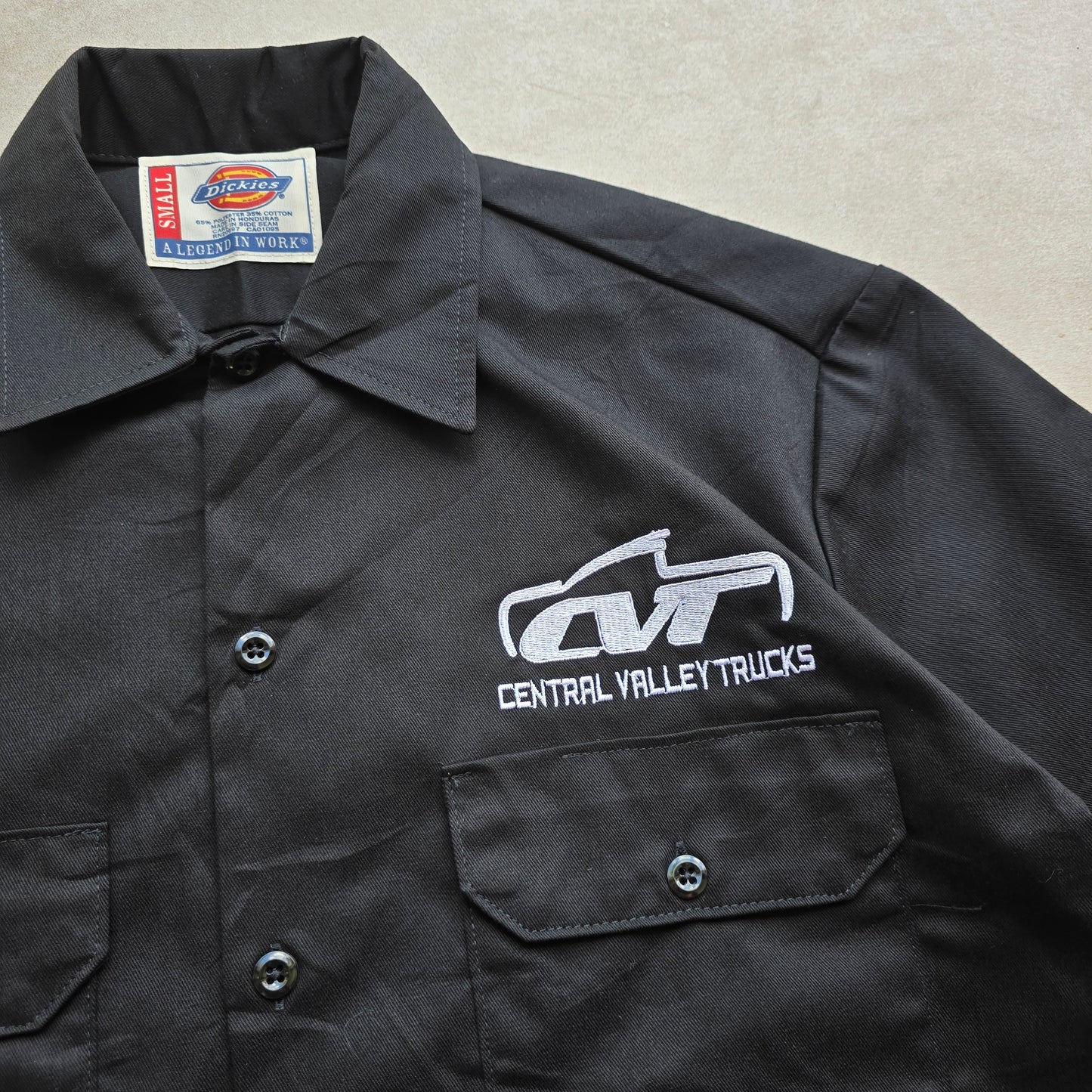 Y2K Dickies Short Sleeve Work Shirt - S