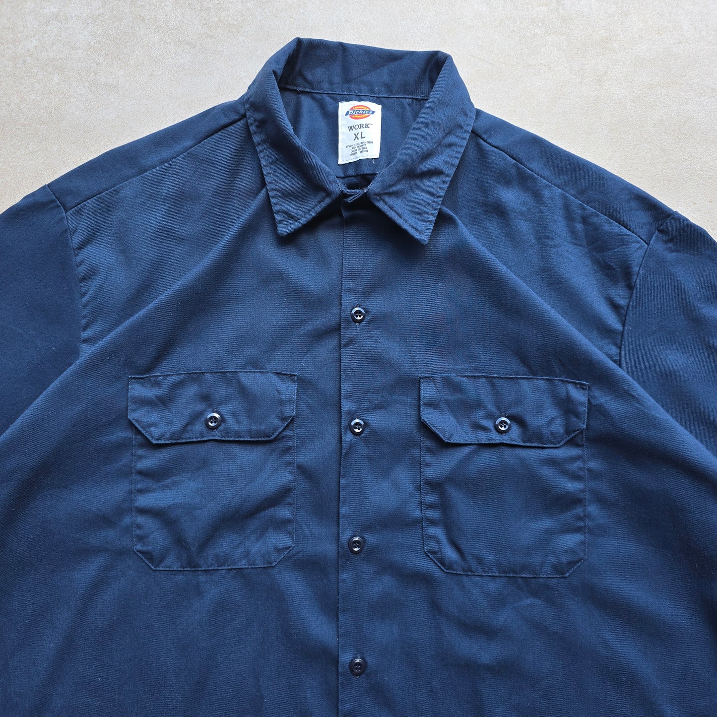 Y2K Dickies Short Sleeve Work Shirt - XL