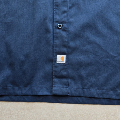 Vintage Carhartt Short Sleeve Button Up Shirt - L