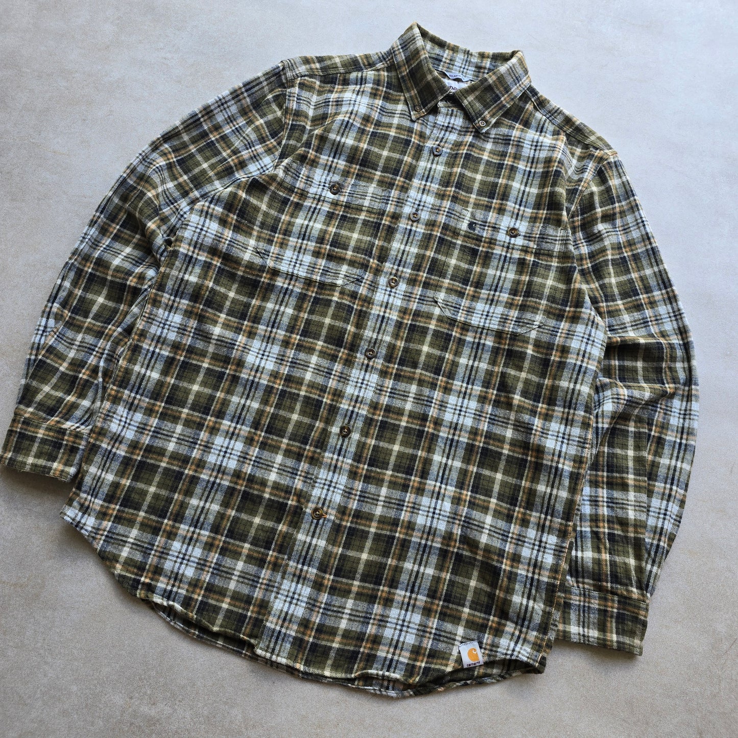 Carhartt Check Flannel Shirt - M