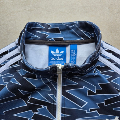 Adidas Shattered Stripe Trefoil Track Jacket - L/XL