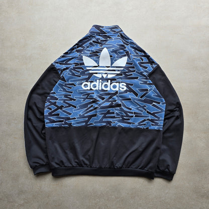 Adidas Shattered Stripe Trefoil Track Jacket - L/XL