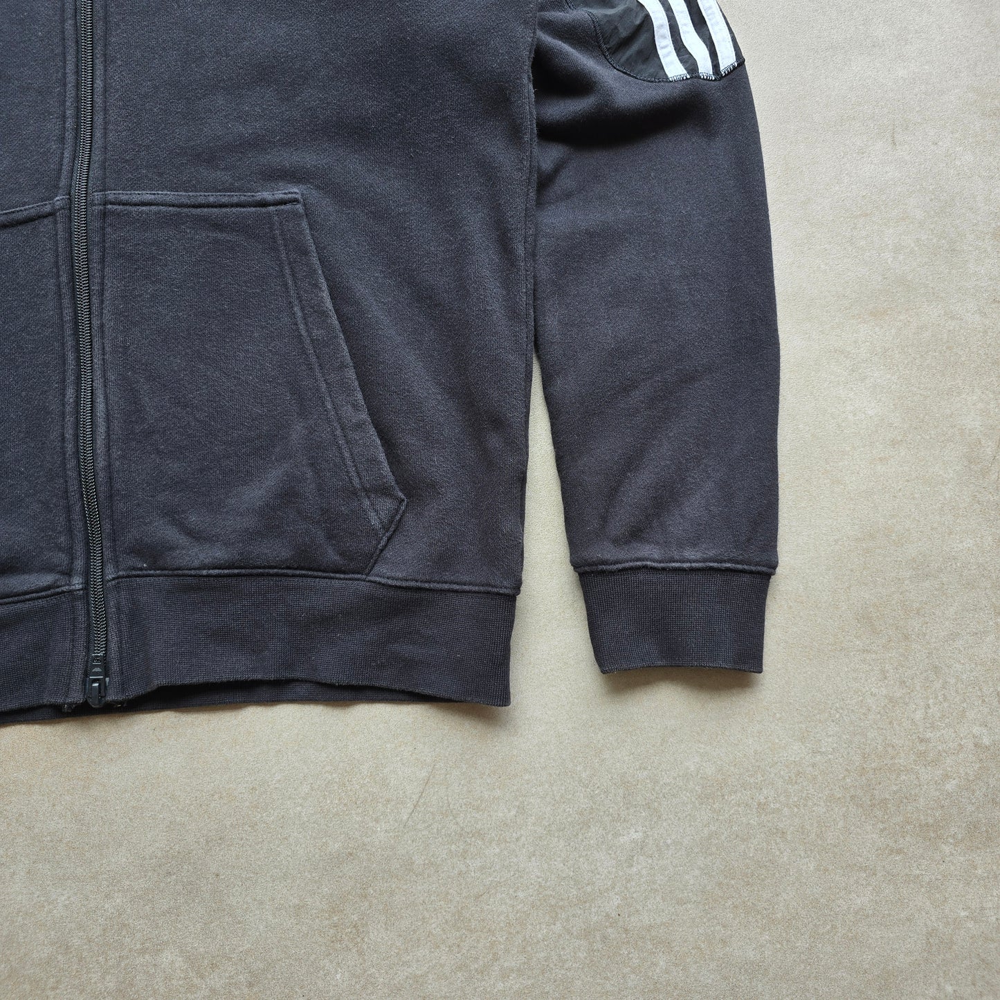 Adidas Trefoil Full Zip Hoodie - M