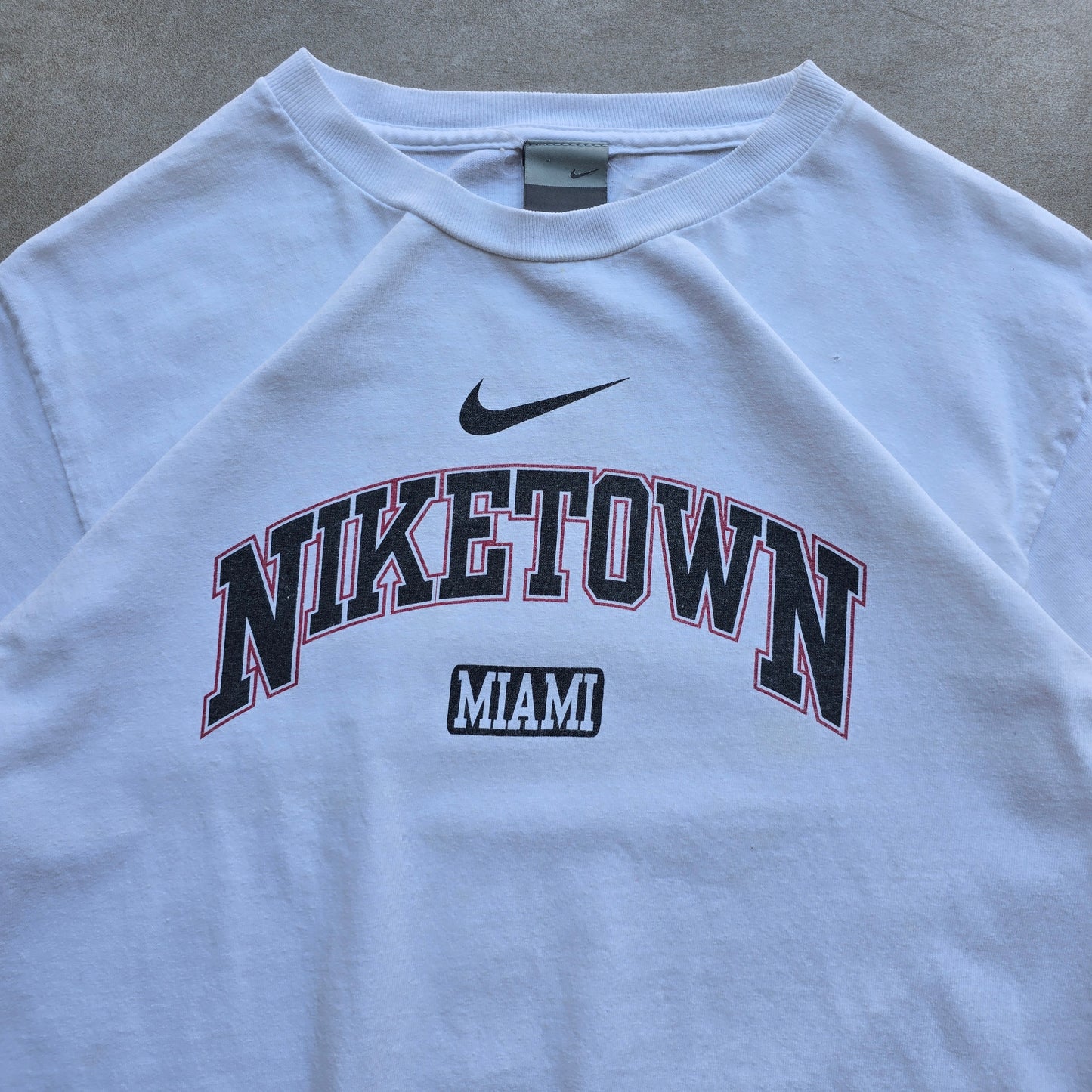 Vintage Bootleg Nike Town Miami Tee - XS