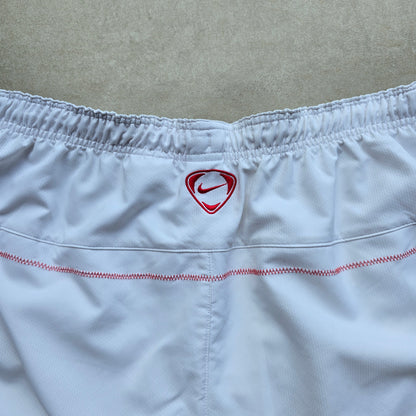 Vintage Nike Embroidered Swoosh Shorts - L