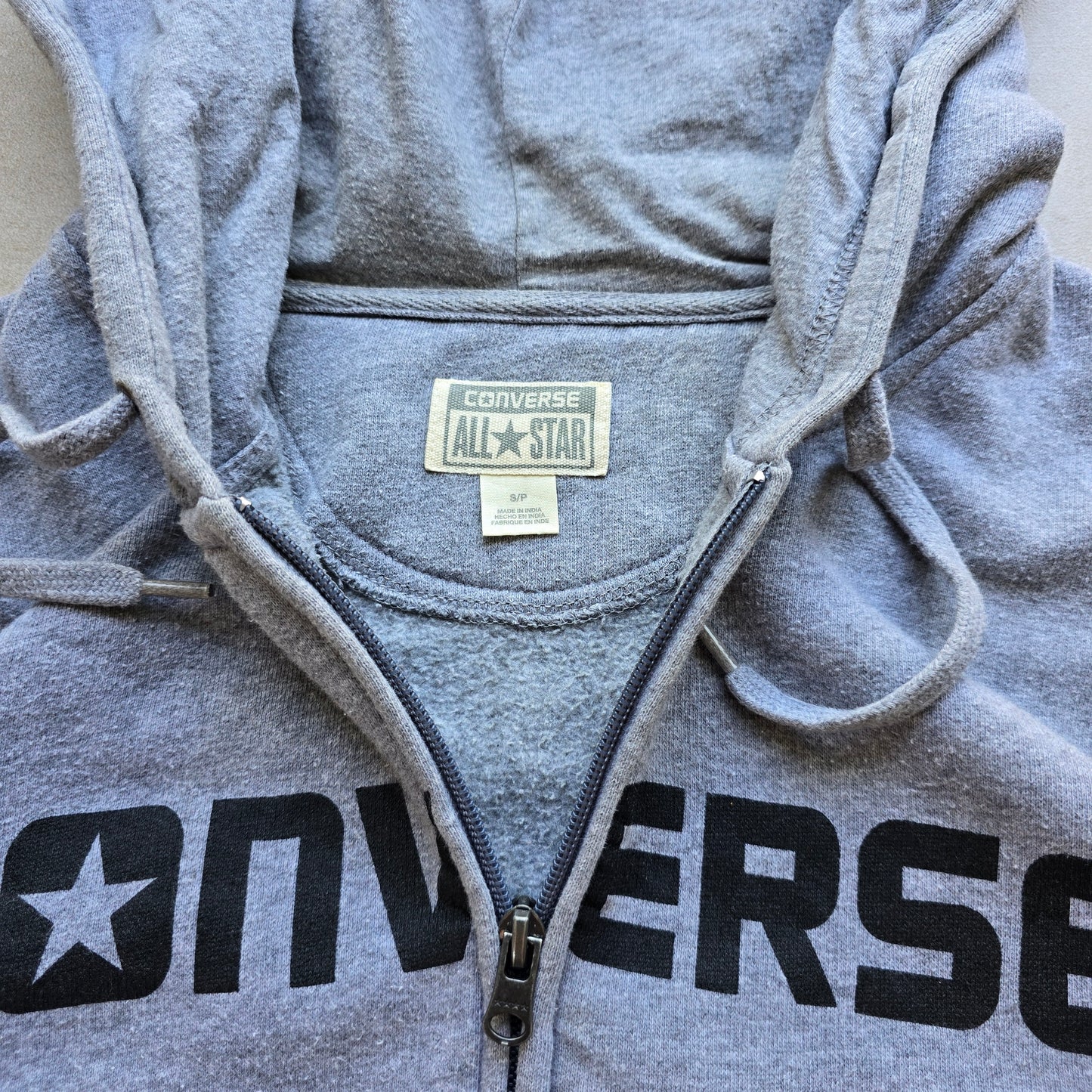 Converse Full Zip Hoodie - S/M