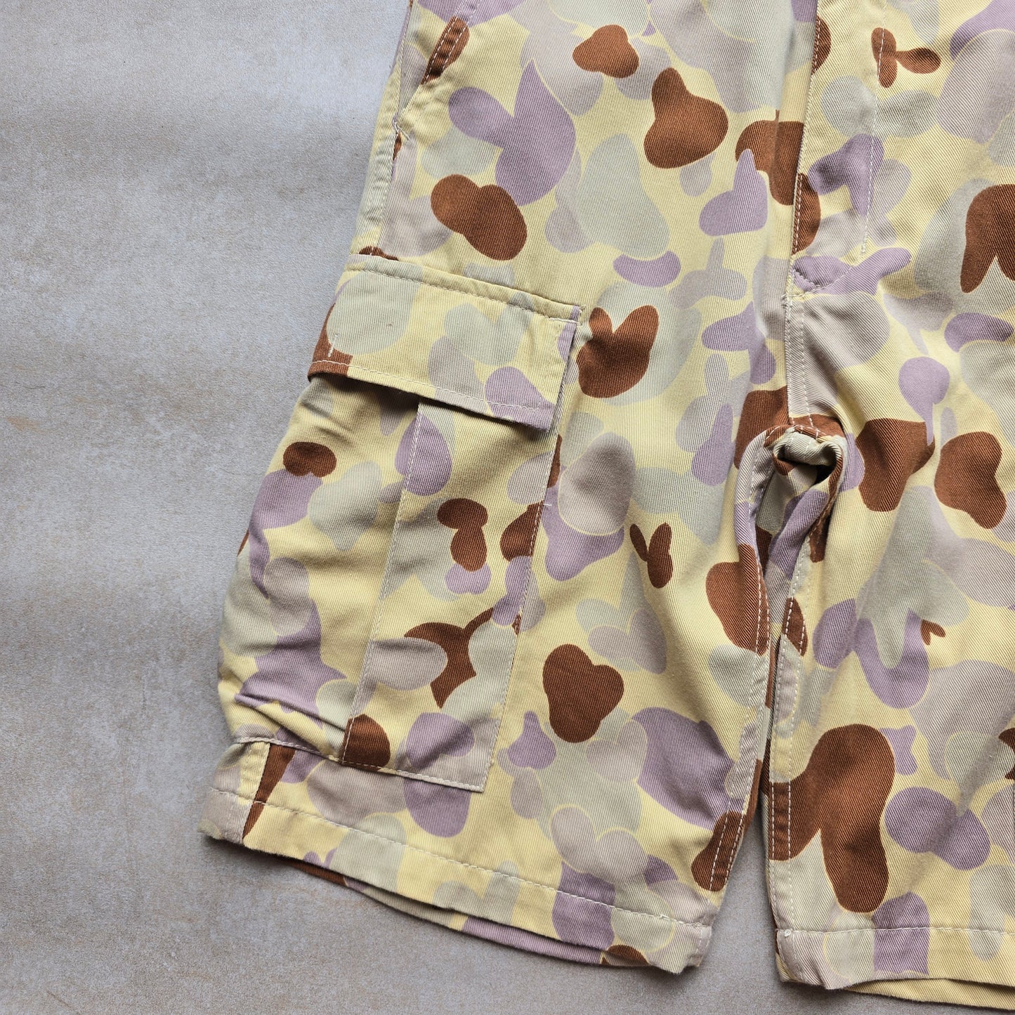 Desert Camo Cargo Shorts - 32