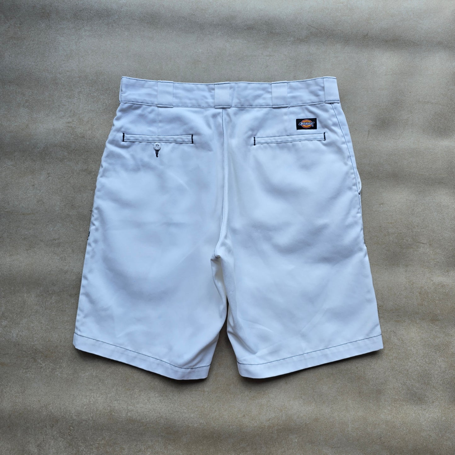 Dickies 874 White Shorts - 34