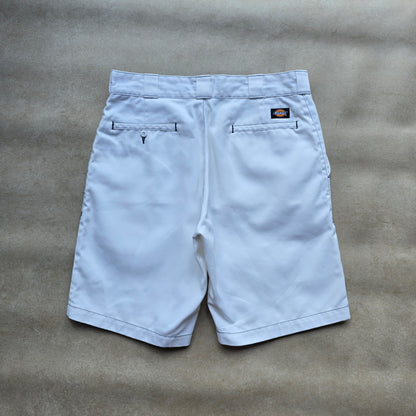 Dickies 874 White Shorts - 34