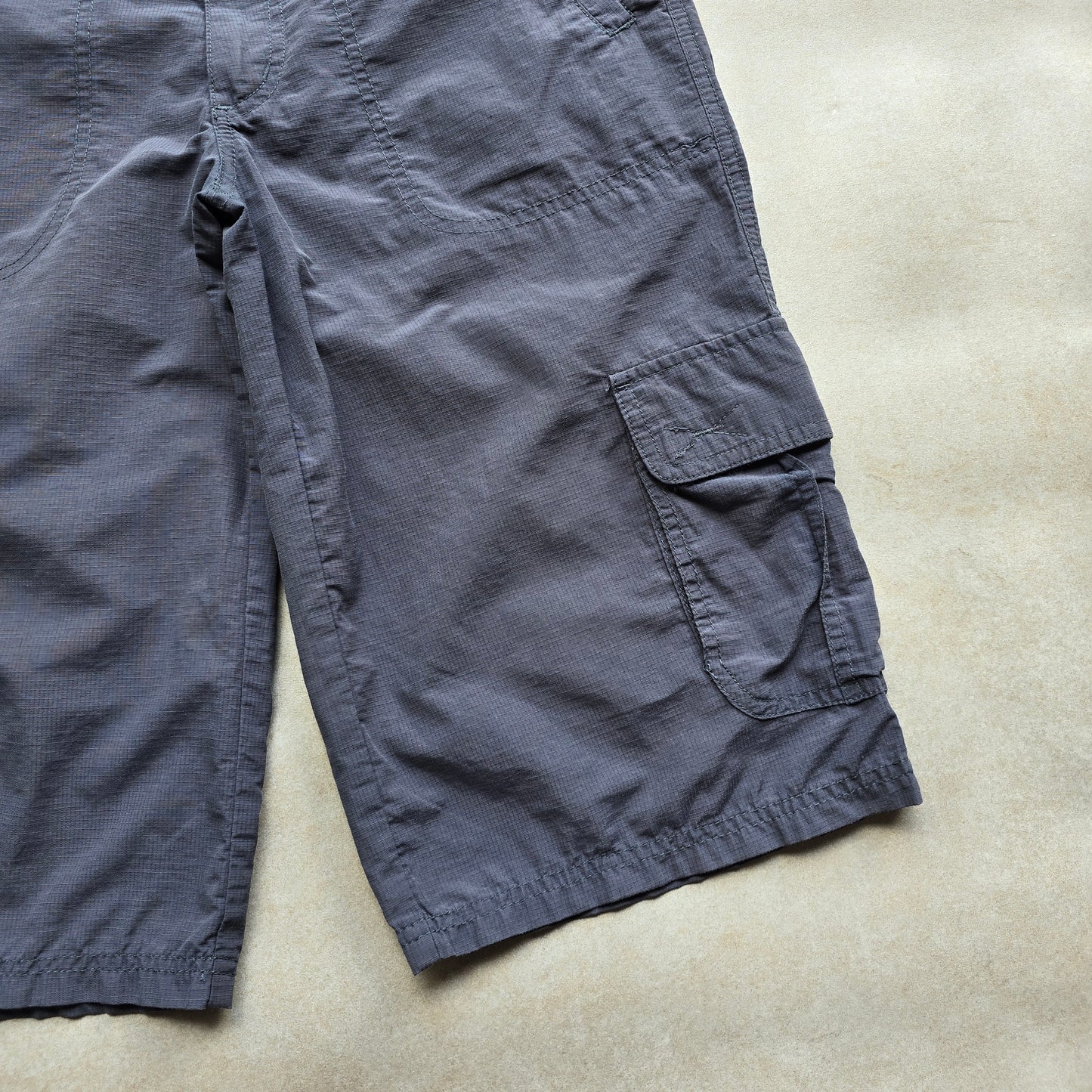 Y2K Kathmandu Long Cargo Shorts - WMNS S/M