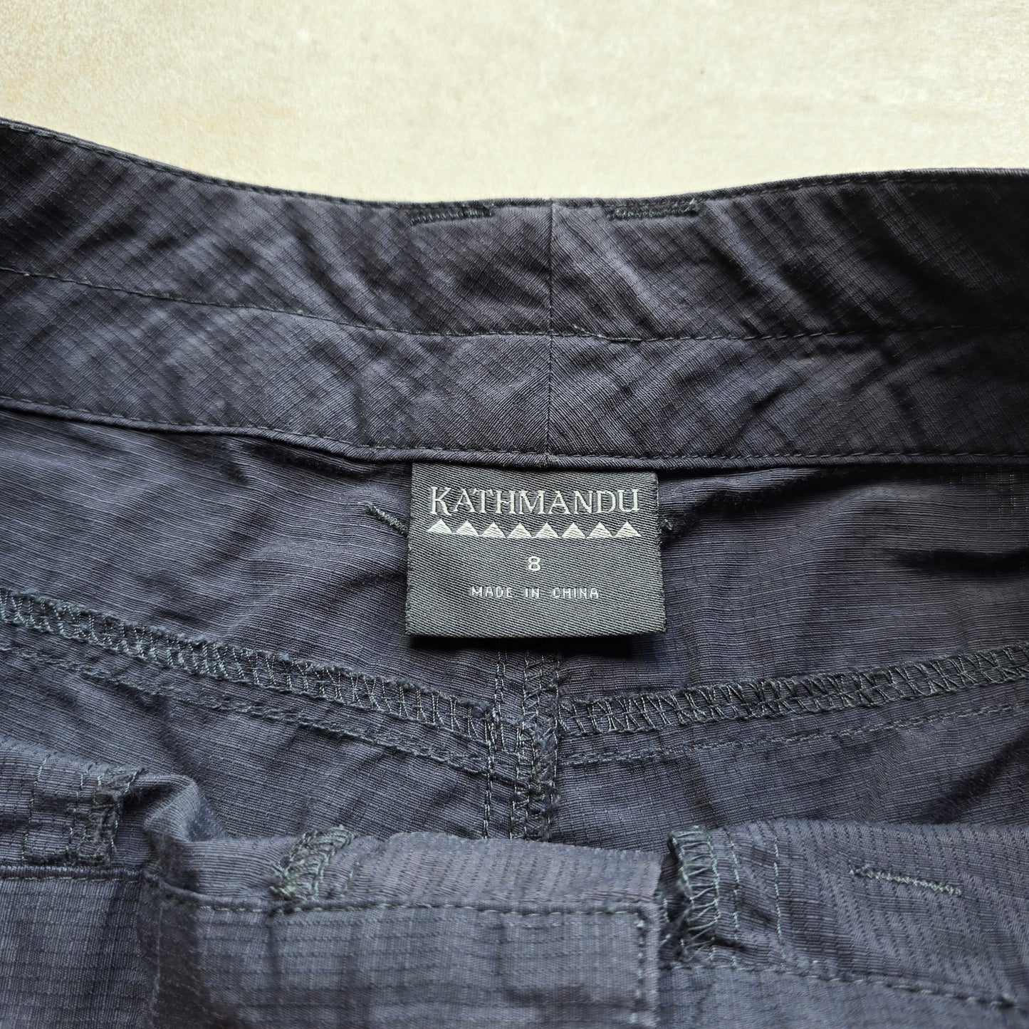 Y2K Kathmandu Long Cargo Shorts - WMNS S/M