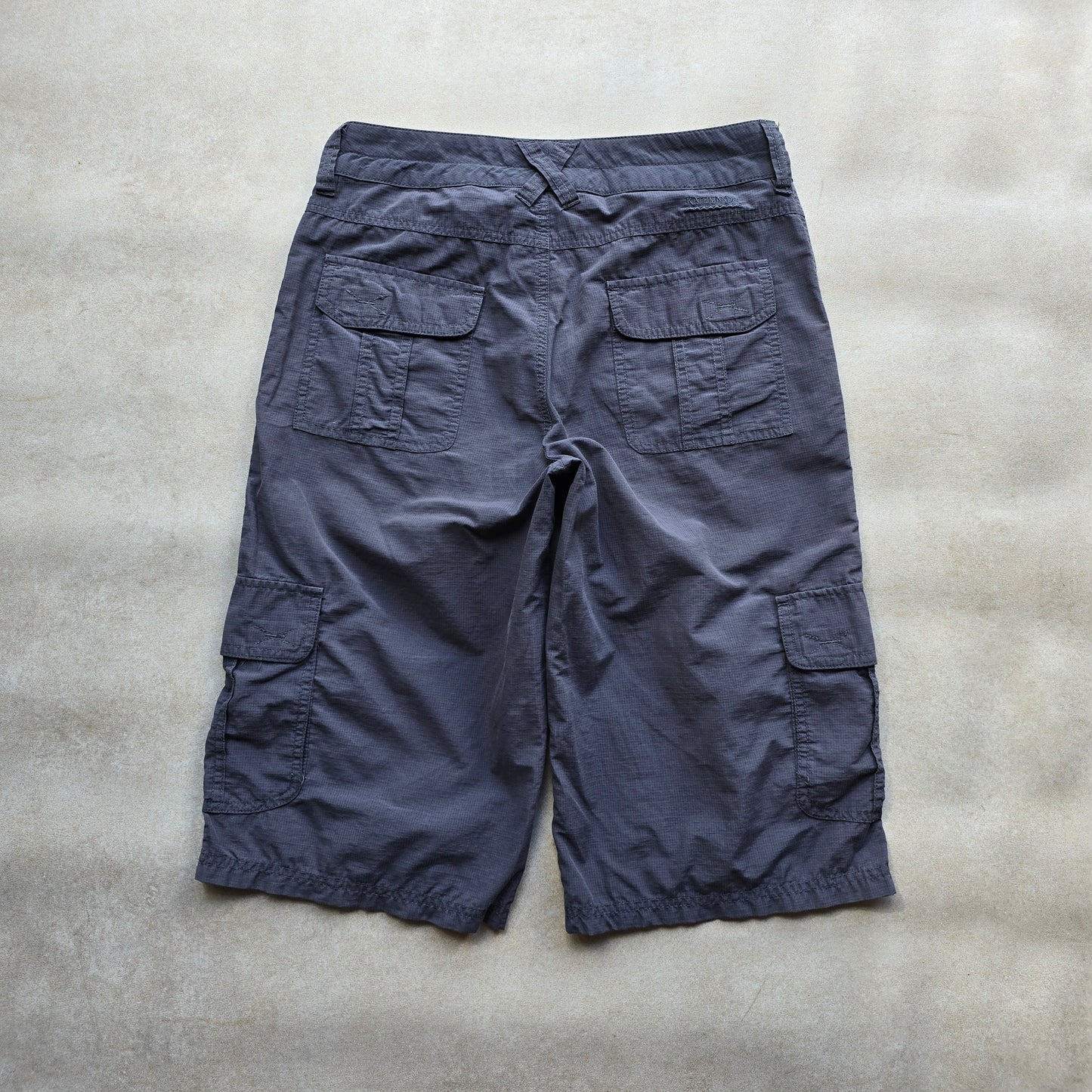 Y2K Kathmandu Long Cargo Shorts - WMNS S/M