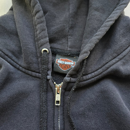 Harley Davidson Faded Full Zip Hoodie - XXL