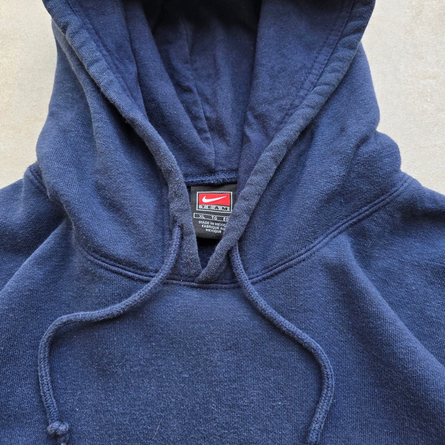 Vintage Nike Michigan Centre Swoosh Hoodie - XL