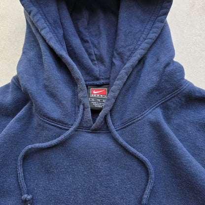 Vintage Nike Michigan Centre Swoosh Hoodie - XL
