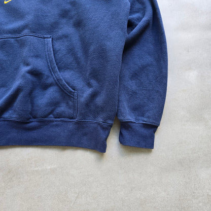 Vintage Nike Michigan Centre Swoosh Hoodie - XL