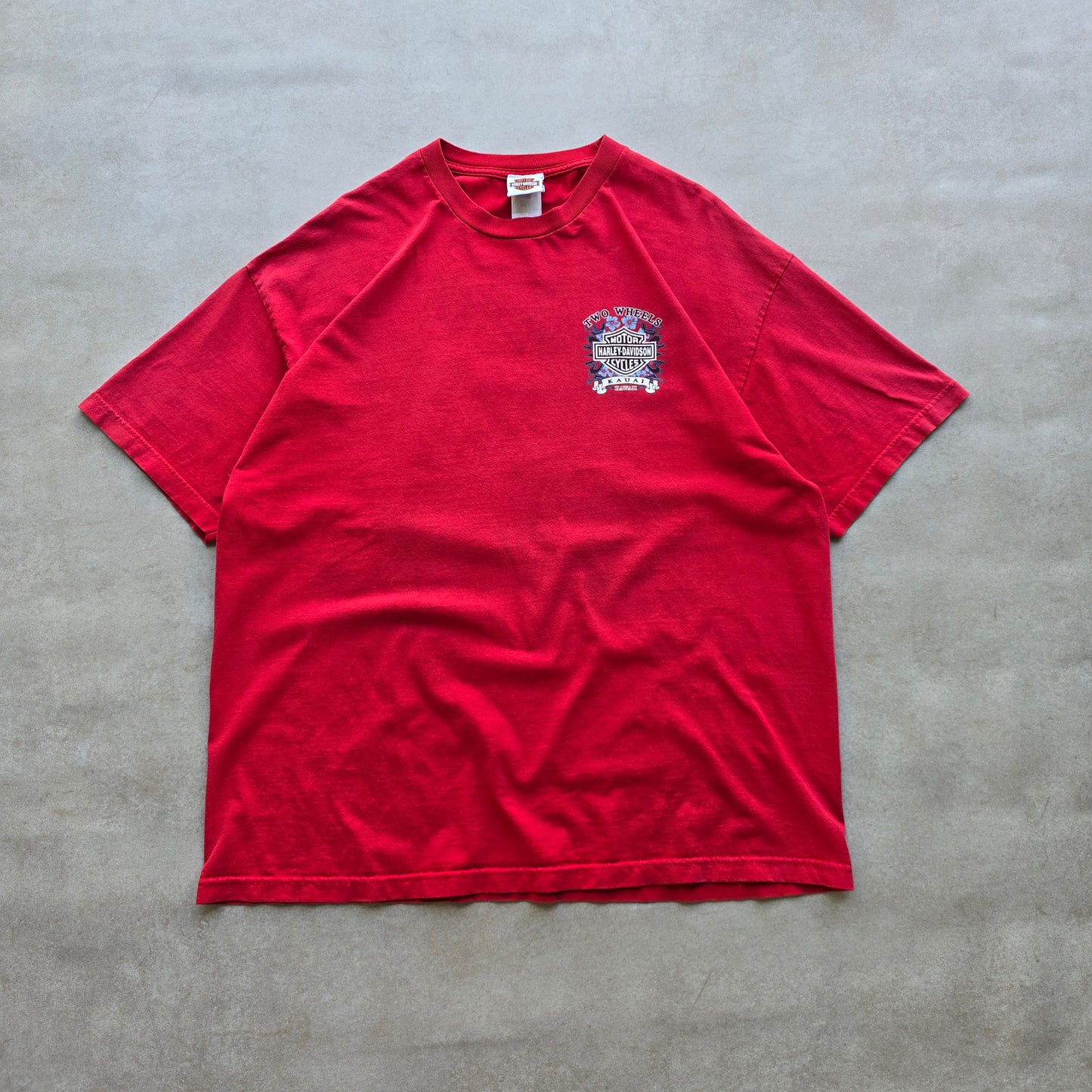 Vintage Harley Davidson Hawaii Faded Tee - XL/2XL