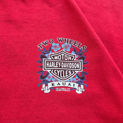 Vintage Harley Davidson Hawaii Faded Tee - XL/2XL