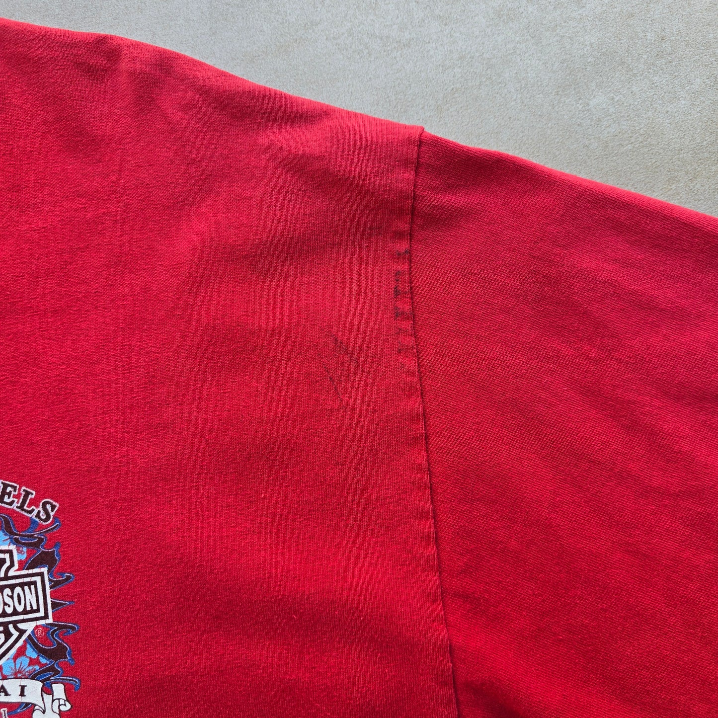 Vintage Harley Davidson Hawaii Faded Tee - XL/2XL