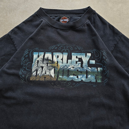 Vintage Harley Davidson Eagle Tee - M