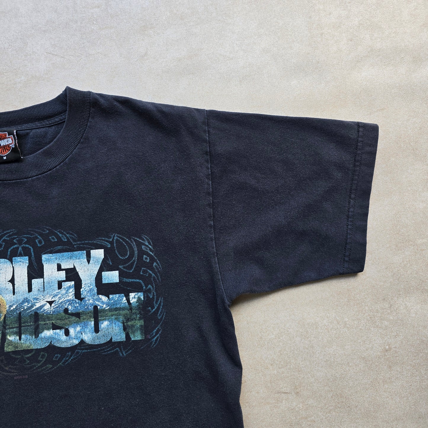 Vintage Harley Davidson Eagle Tee - M