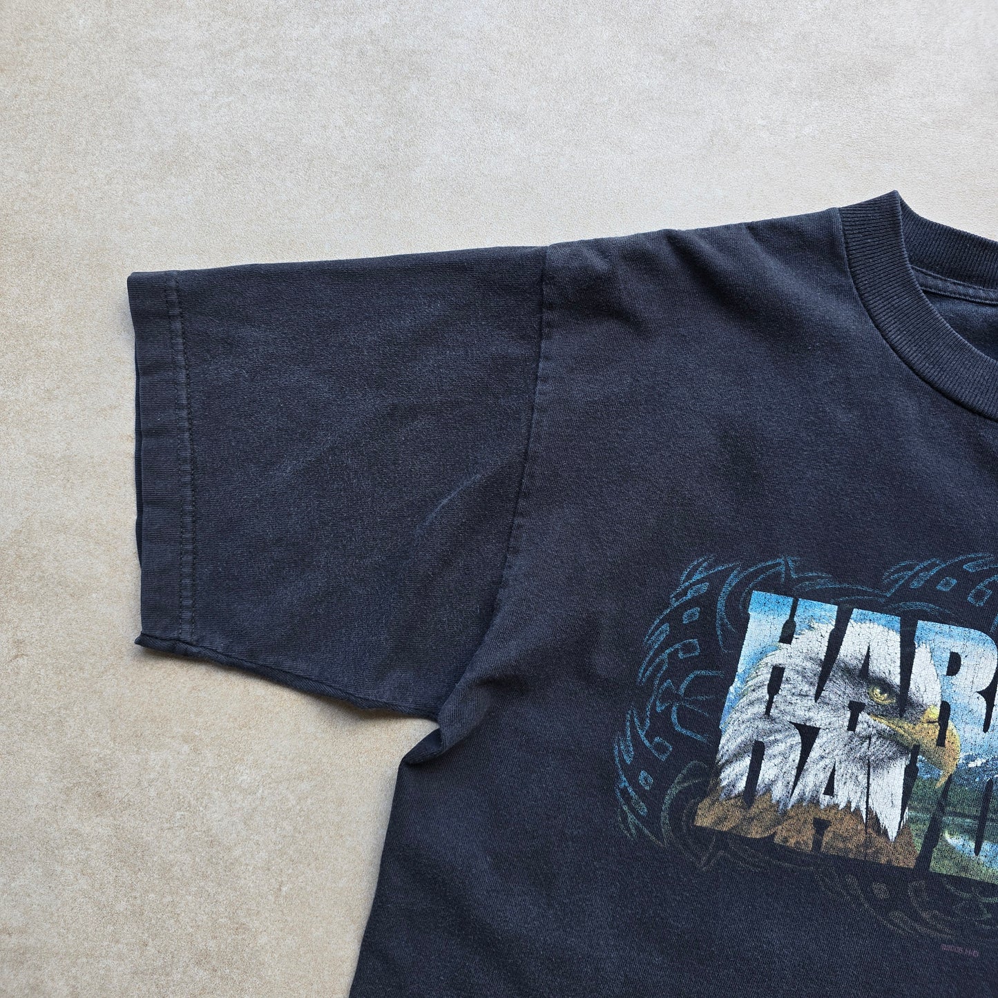 Vintage Harley Davidson Eagle Tee - M