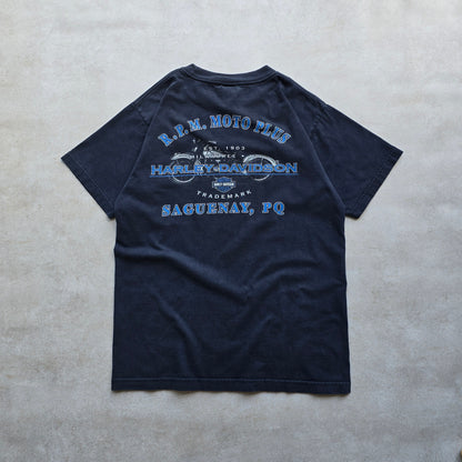 Vintage Harley Davidson Eagle Tee - M
