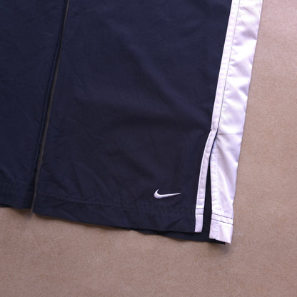 Vintage Nike Embroidered Swoosh Track Pants - M