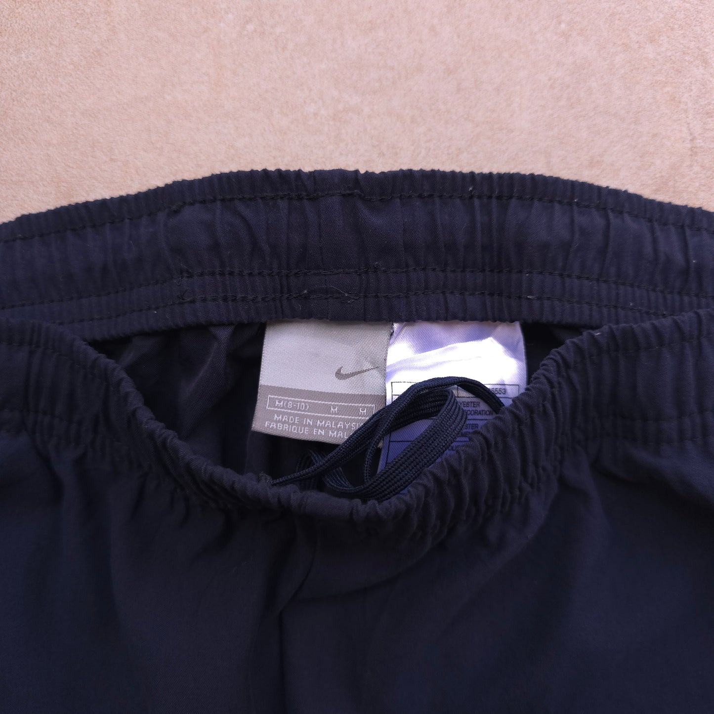 Vintage Nike Embroidered Swoosh Track Pants - M