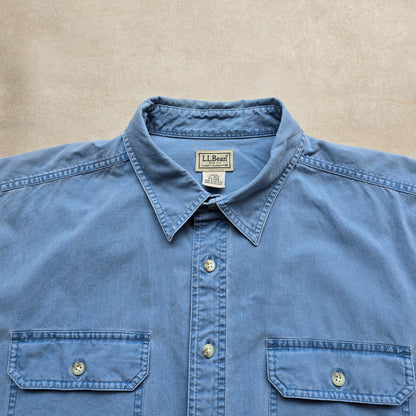 Vintage L.L. Bean Short Sleeve Button Up Shirt - XL/2XL