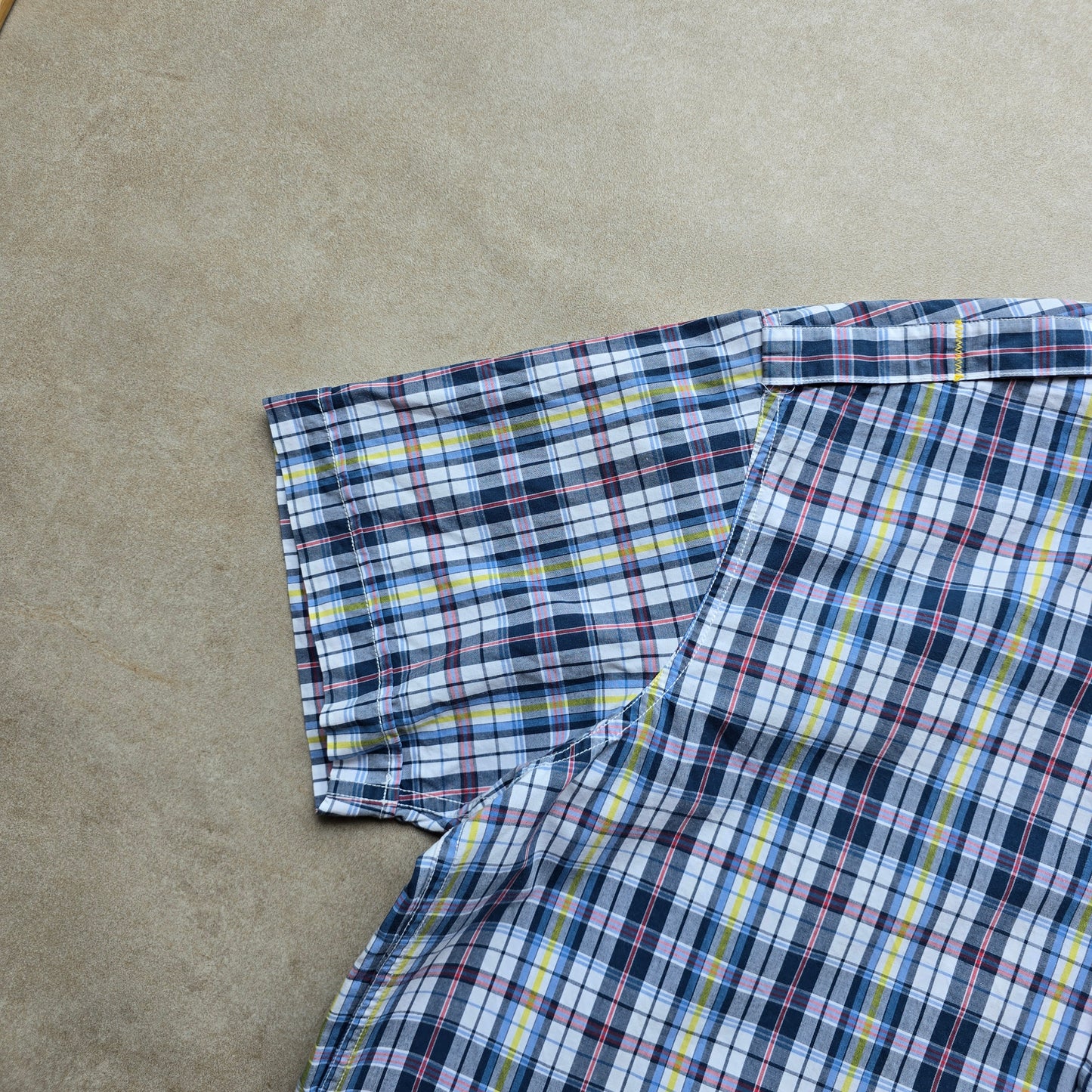 Nautica Plaid Short Sleeve Button Up Shirt - XL