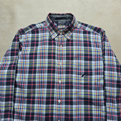Nautica Long Sleeve Button Up Shirt - M