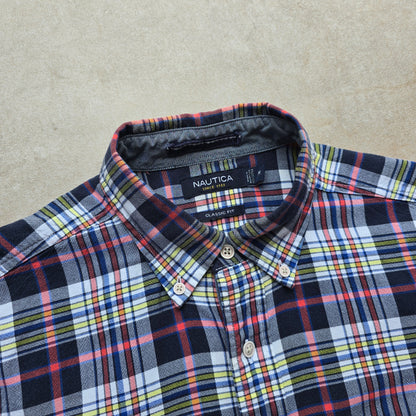 Nautica Long Sleeve Button Up Shirt - M