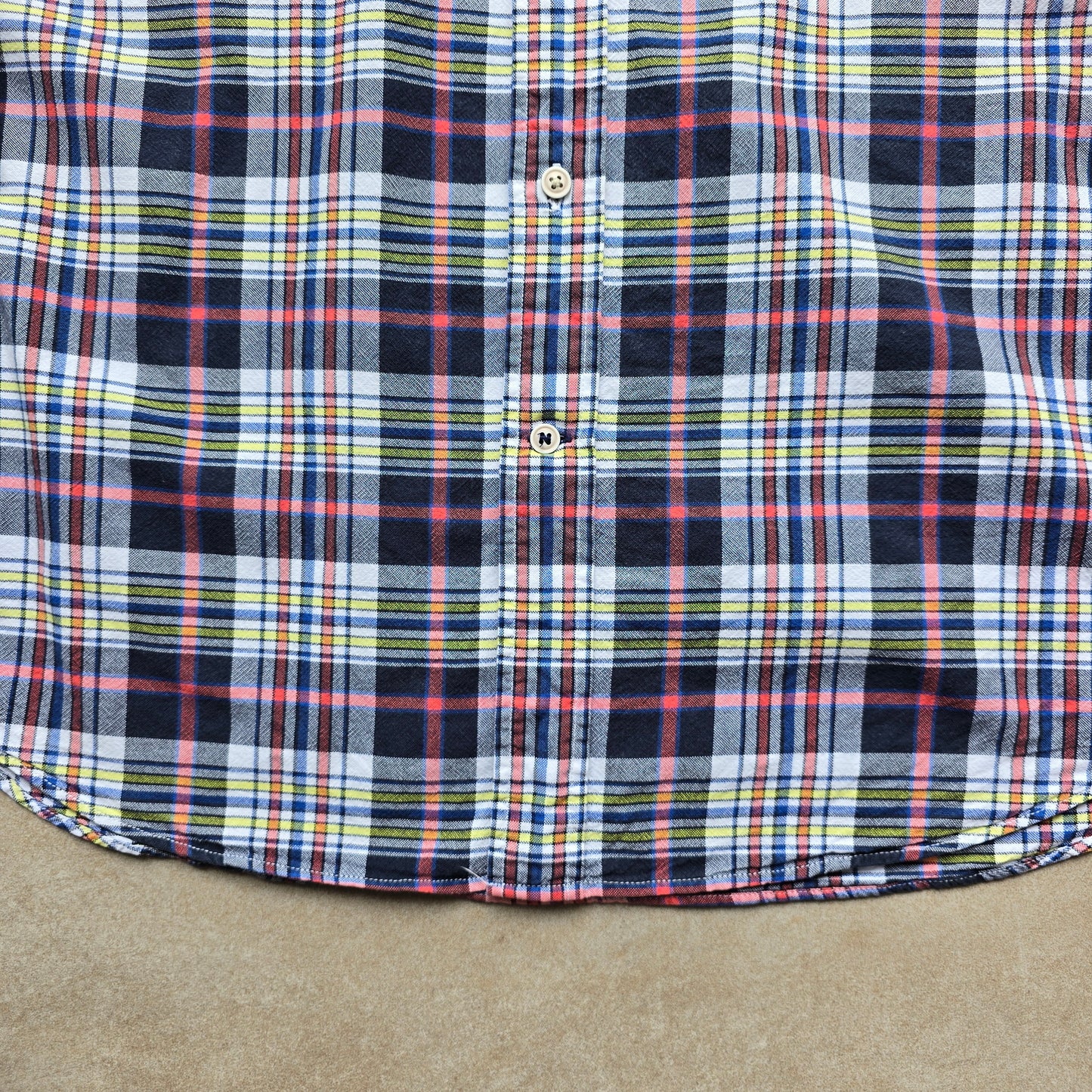 Nautica Long Sleeve Button Up Shirt - M