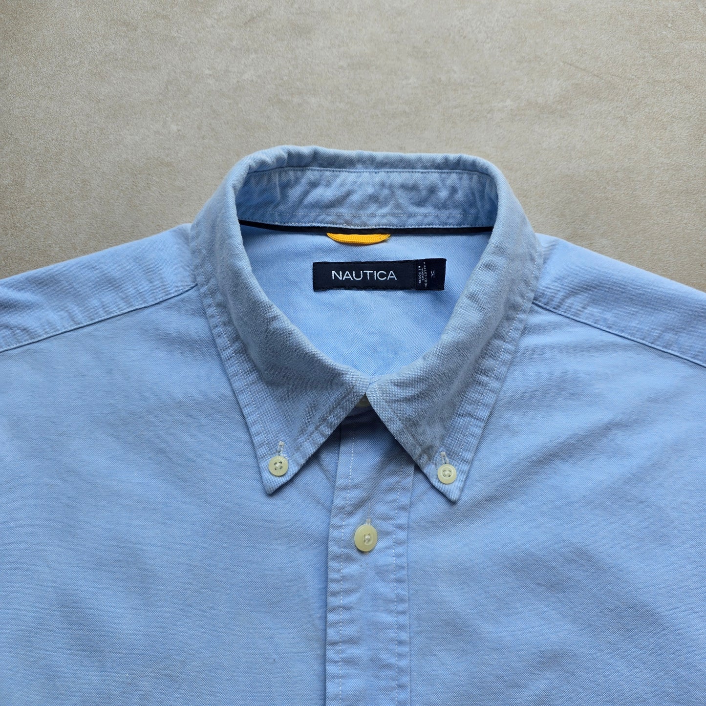 Nautica Long Sleeve Button Up Shirt - M