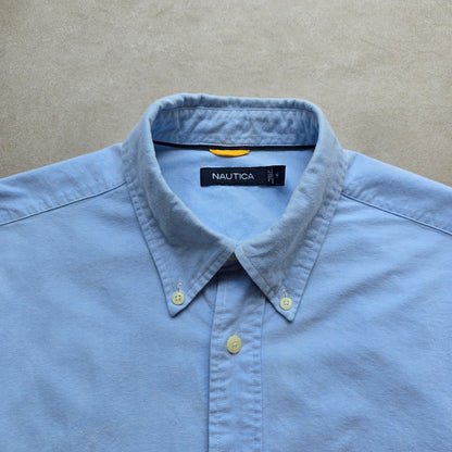 Nautica Long Sleeve Button Up Shirt - M