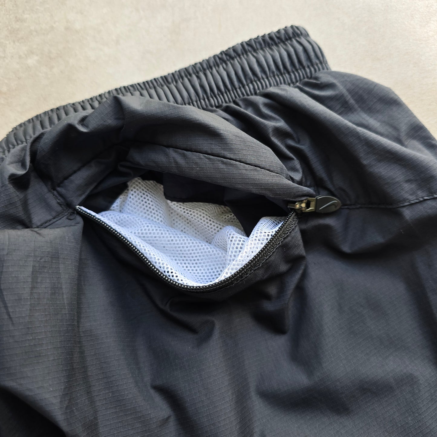 Vintage Nike Embroidered Swoosh Track Pants - M