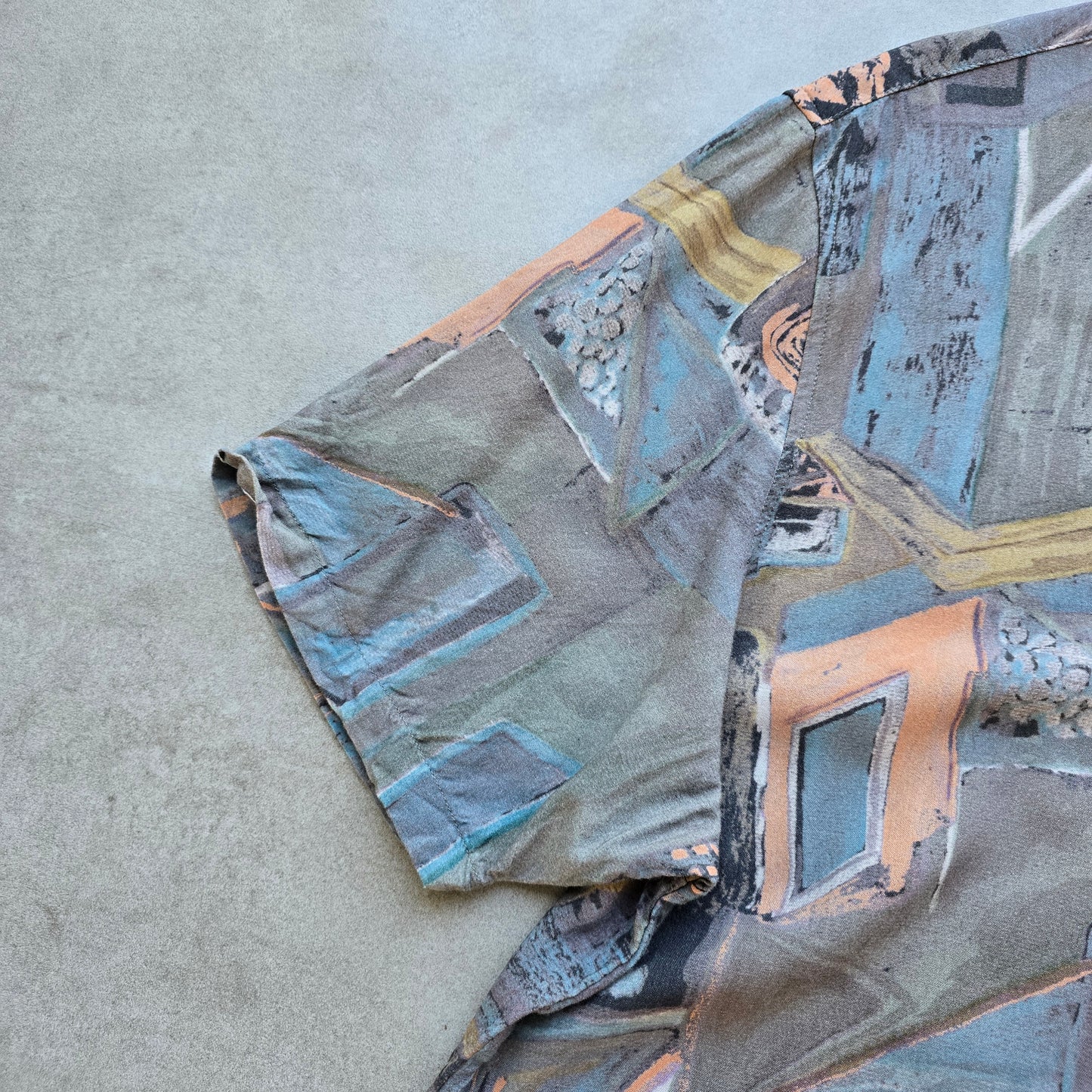 Wrangler Abstract Button Up Shirt - XL