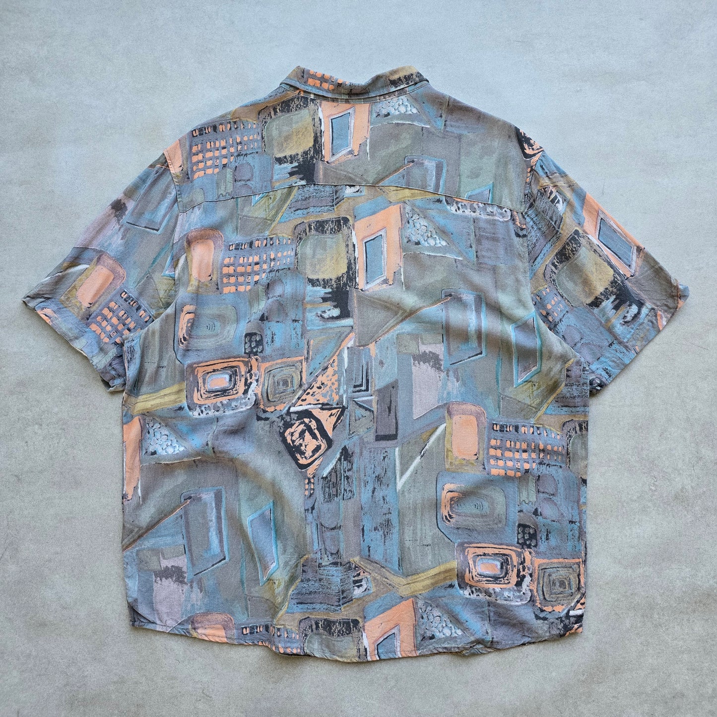 Wrangler Abstract Button Up Shirt - XL