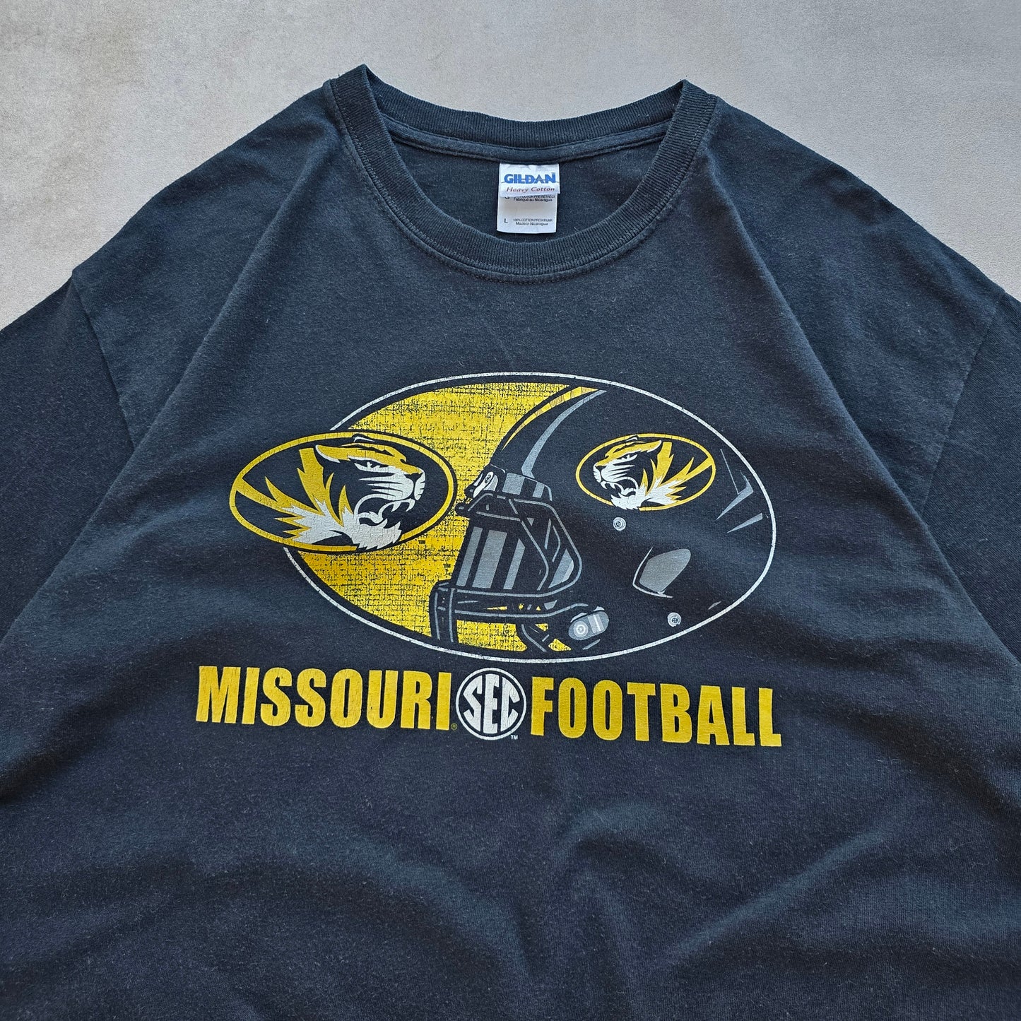 Y2K SEC Missouri Footballl Tee - L