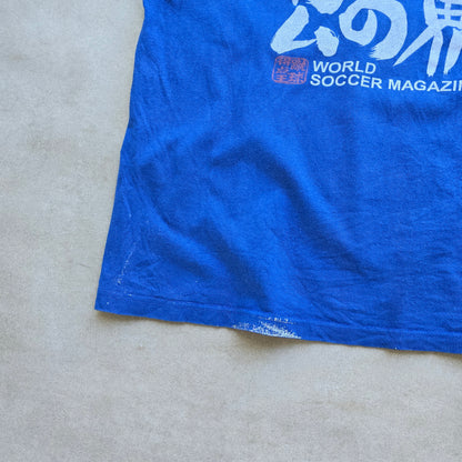 Y2K World Soccer Magazine Tee - M