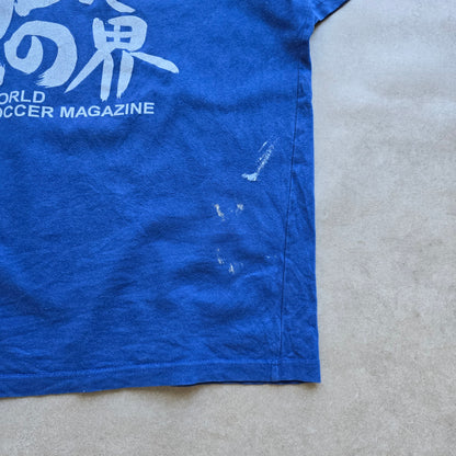 Y2K World Soccer Magazine Tee - M