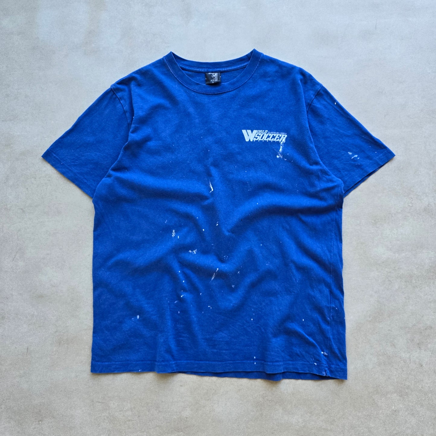 Y2K World Soccer Magazine Tee - M
