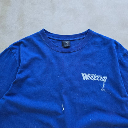 Y2K World Soccer Magazine Tee - M