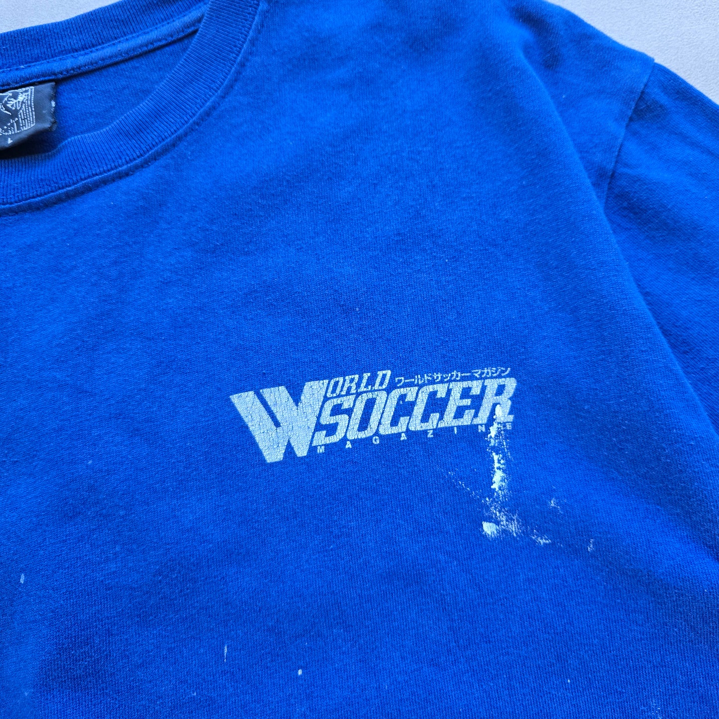 Y2K World Soccer Magazine Tee - M
