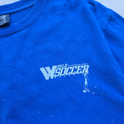Y2K World Soccer Magazine Tee - M